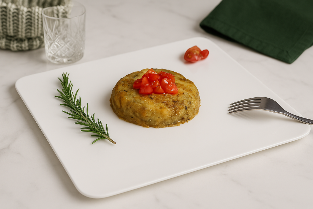 Hamburger di Melanzane Light